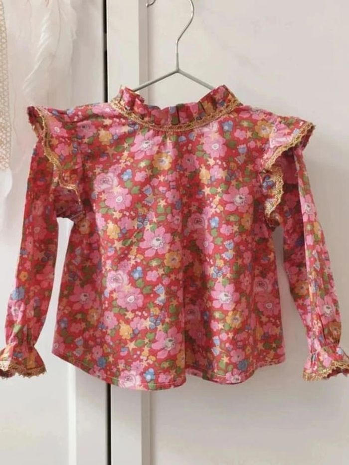 Blouse a manches longues liberty - photo numéro 2