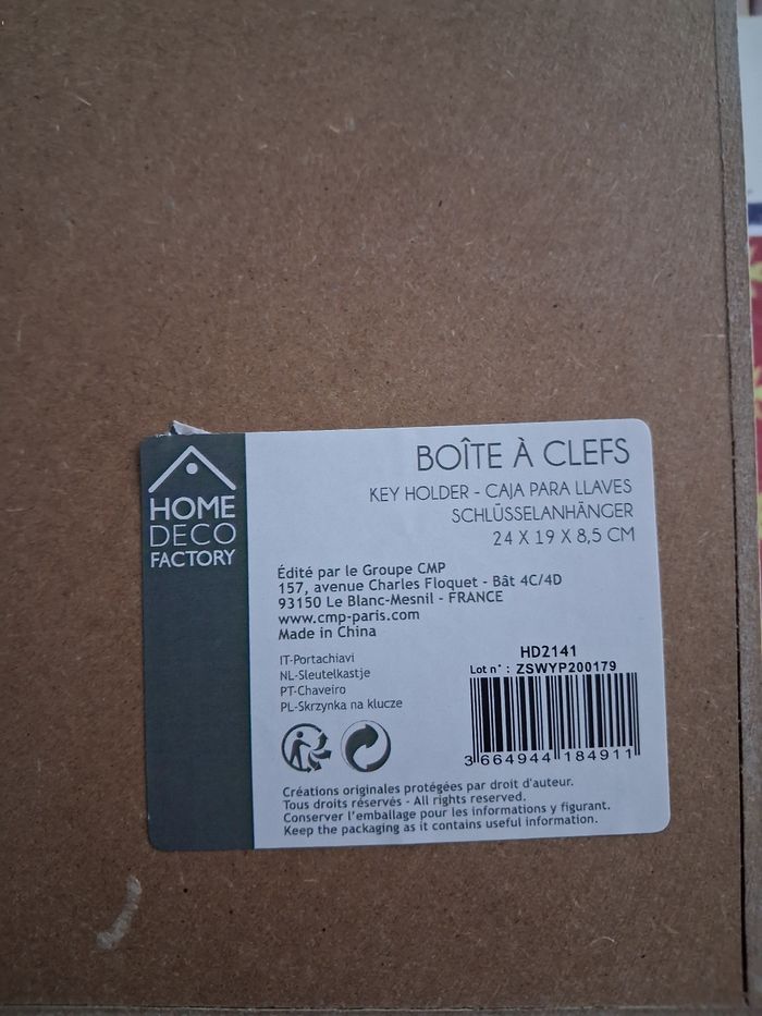Boite à clefs - photo numéro 6