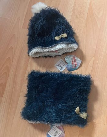Ensemble bonnet et snood fille someone