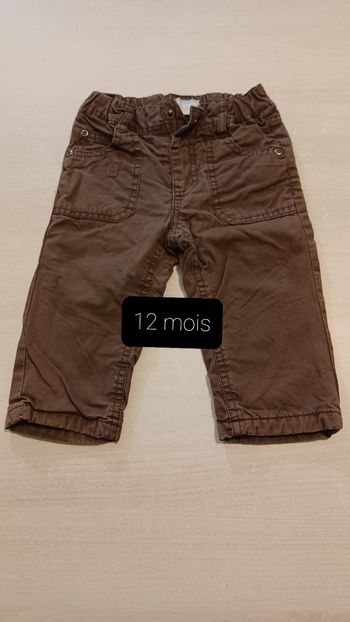 Pantalon 12 mois