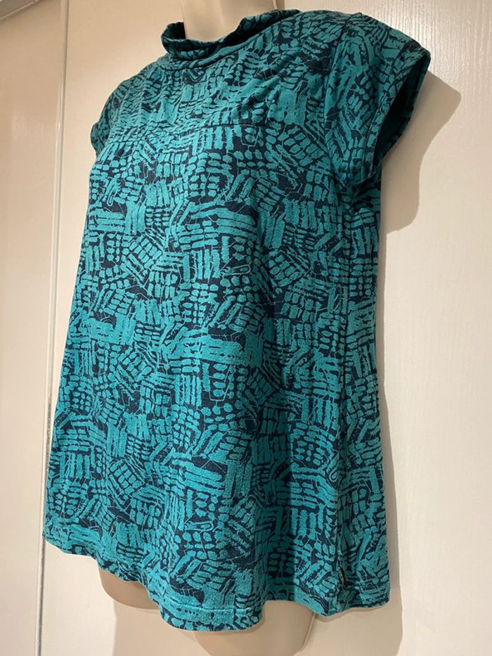 Kanabeach biologique blouse taille 36 bleu bleu canard - photo numéro 5