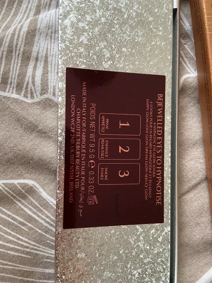 Superbe palette charlotte tilbury neuf yeux bejewelled - photo numéro 4