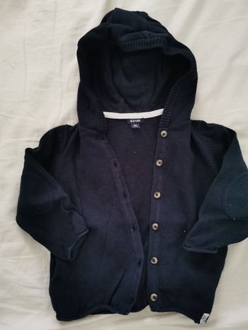 Gilet à capuche