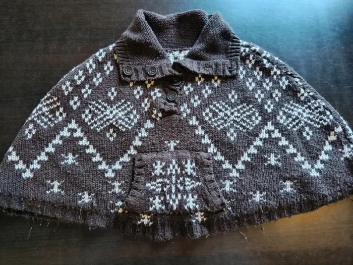 Poncho DPAM - Taille 8/10 ANS