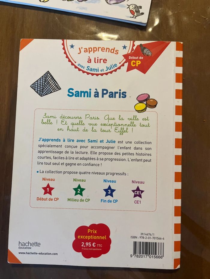 Libre Sami à Paris de la collection j’apprends à lire - photo numéro 3