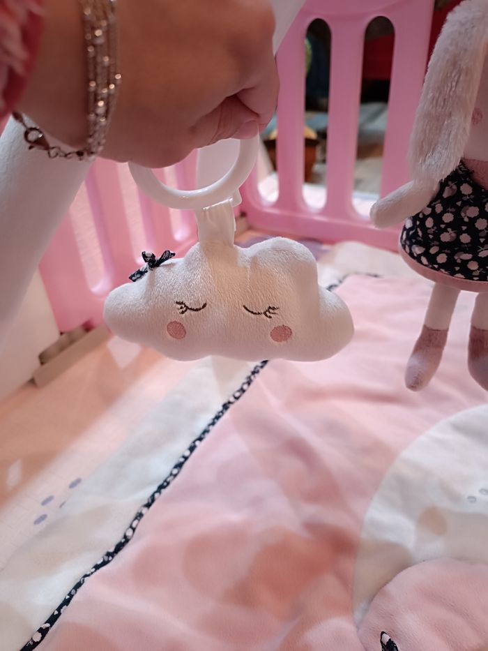 Tapis d'éveil Sauthon Miss fleur de lune/ Miss chipie - photo numéro 2