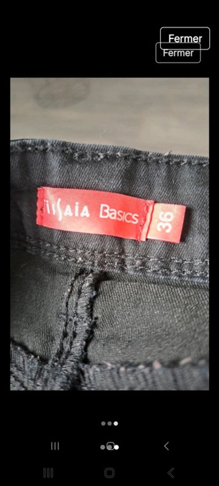 Jupe jeans Tissaia Basic 36 - photo numéro 3