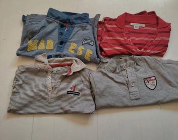 Lot de 4 polos 18/24mois