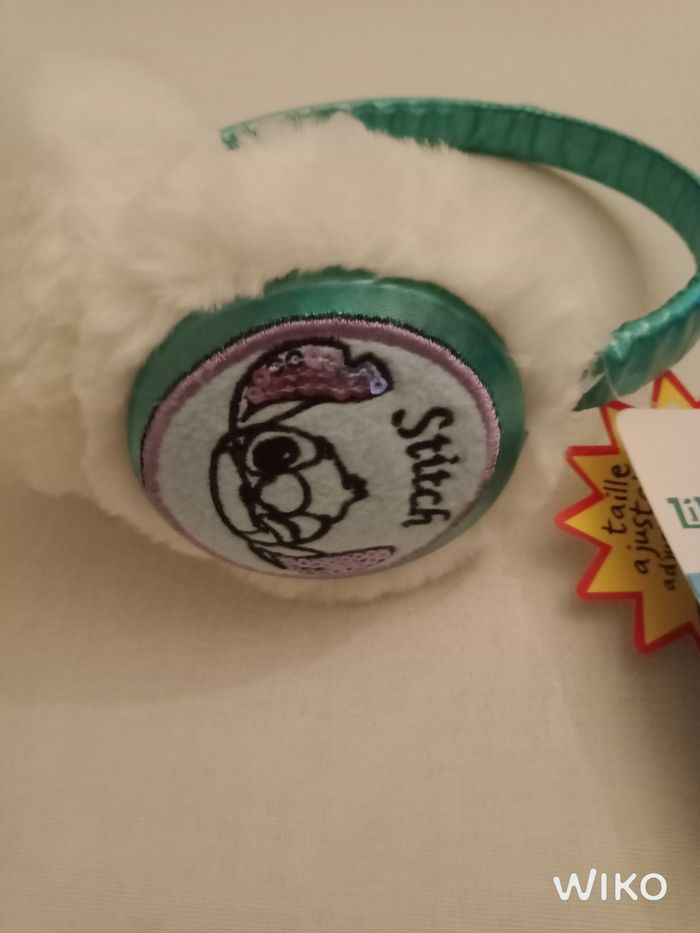 Cache oreille ajustable Stitch Stitch - photo numéro 3
