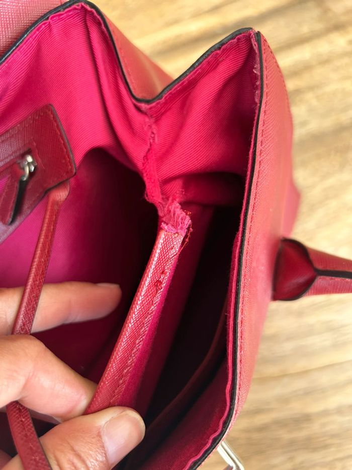 Sac en cuir le tanneur bordeaux - photo numéro 5