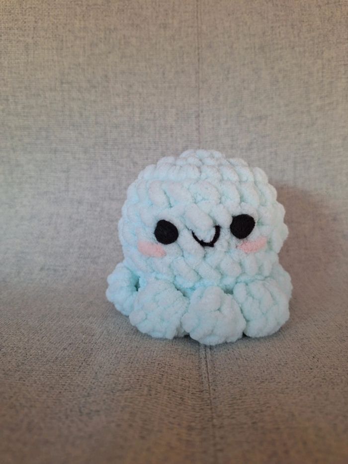 Poulpy le poulpe en crochet, peluche fait main - photo numéro 4