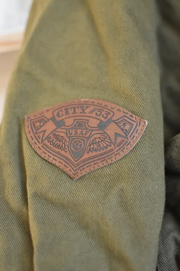 Bomber Vintage en taille L - Très bon état/bon état - photo numéro 7