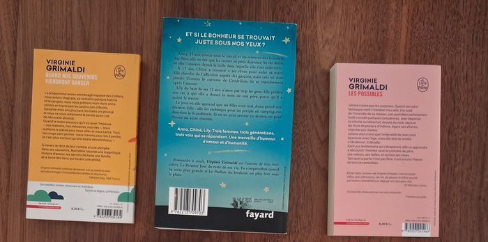 Lot 2 romans Virginie Grimaldi - photo numéro 2