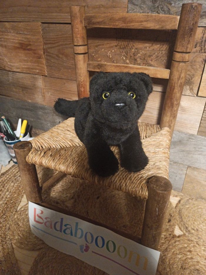 Peluche panthère noire tbe cat company - photo numéro 2