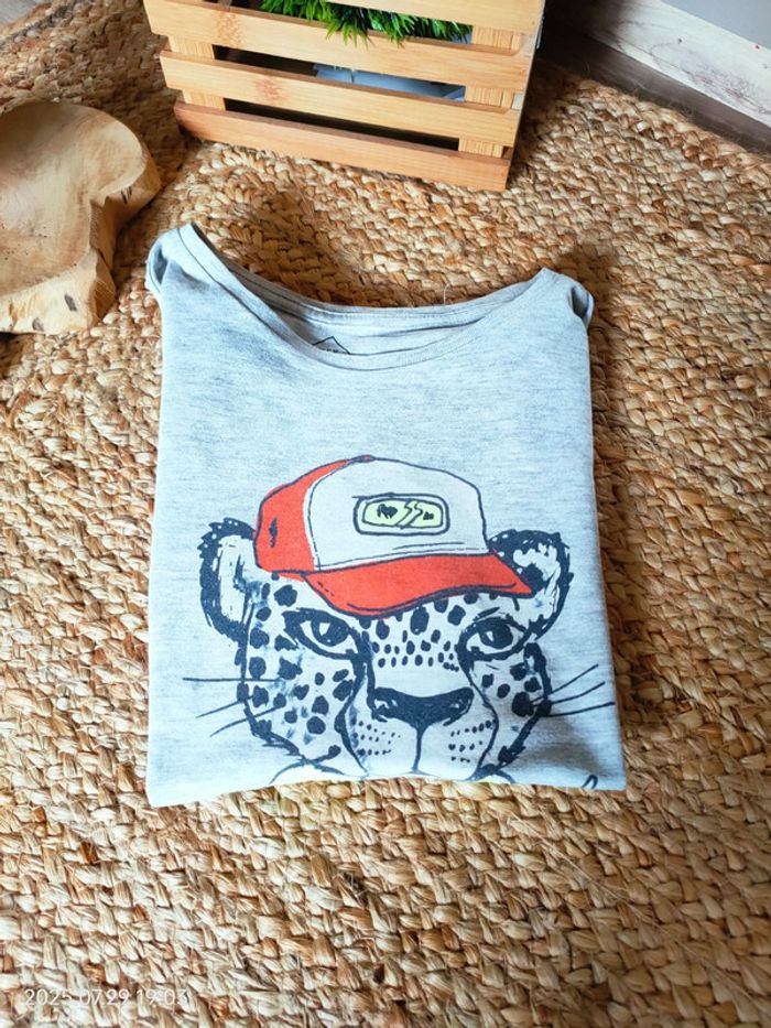 T-shirt manches courtes 6 7 ans tex boy - photo numéro 4