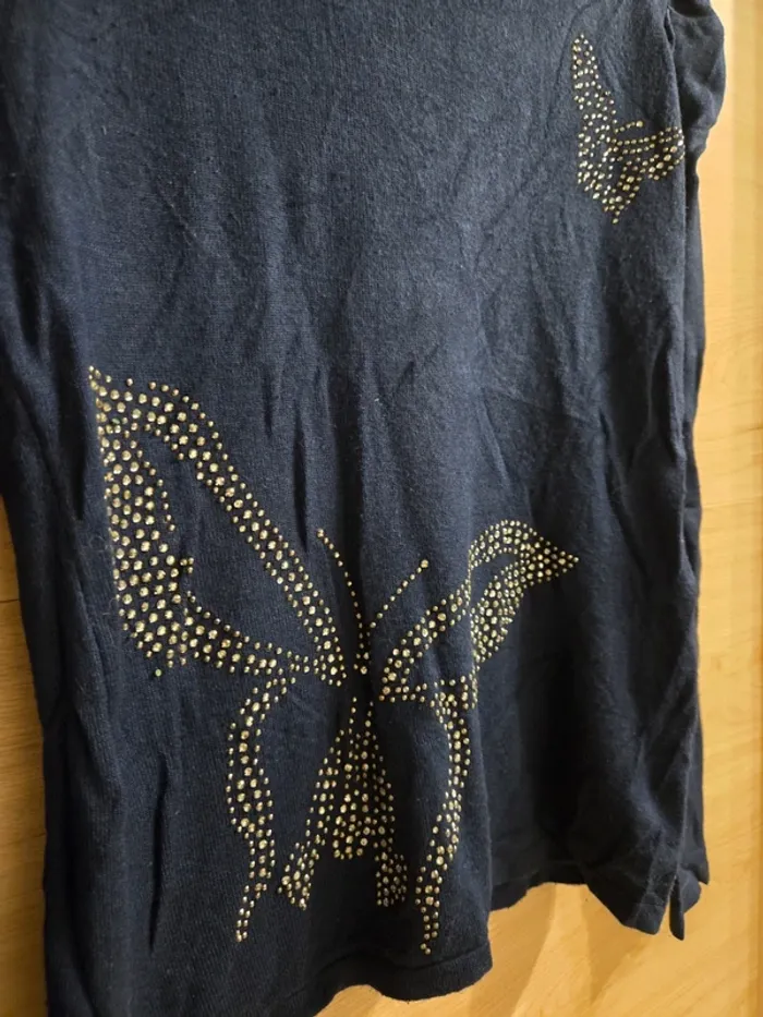 Petit pull papillon 🦋 strass ! - photo numéro 3