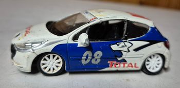 Voiture miniature norev jet car Peugeot 207 RC 1/43
