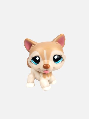 Littlest Petshop LPS Chien Husky #1012