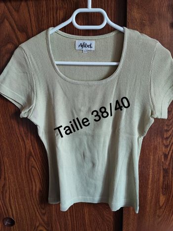 T shirt manche courte taille 38/40