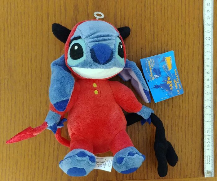 peluche Stitch petit diable - fourche - photo numéro 6