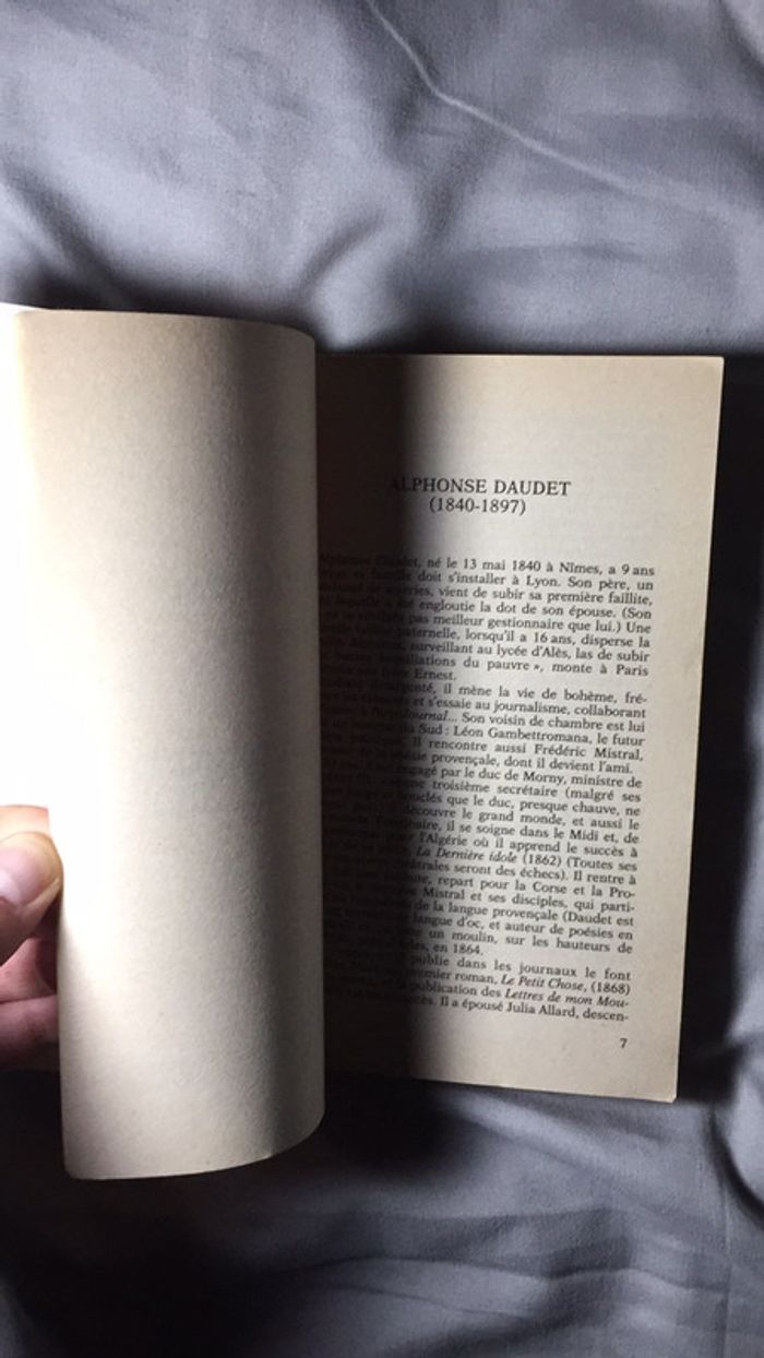 Le petit chose Alphonse Daudet texte intégral Classiques Français - photo numéro 9
