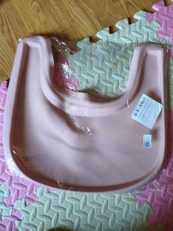 Protection en silicone rose pour tablette stokke tripp trapp.