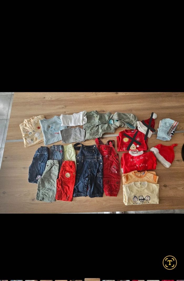 Lot de vêtements 3m bébé garçon ( pull , grenouillère - photo numéro 10
