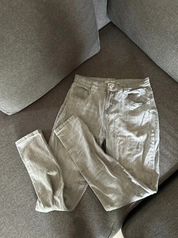 Jean skinny gris
