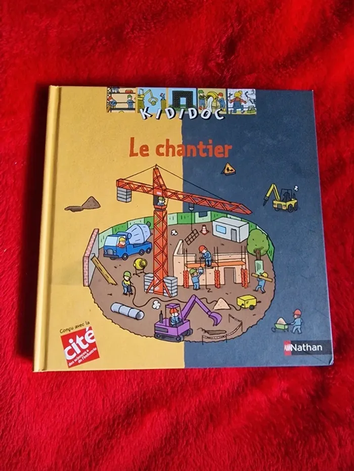 Livre kididoc le chantier