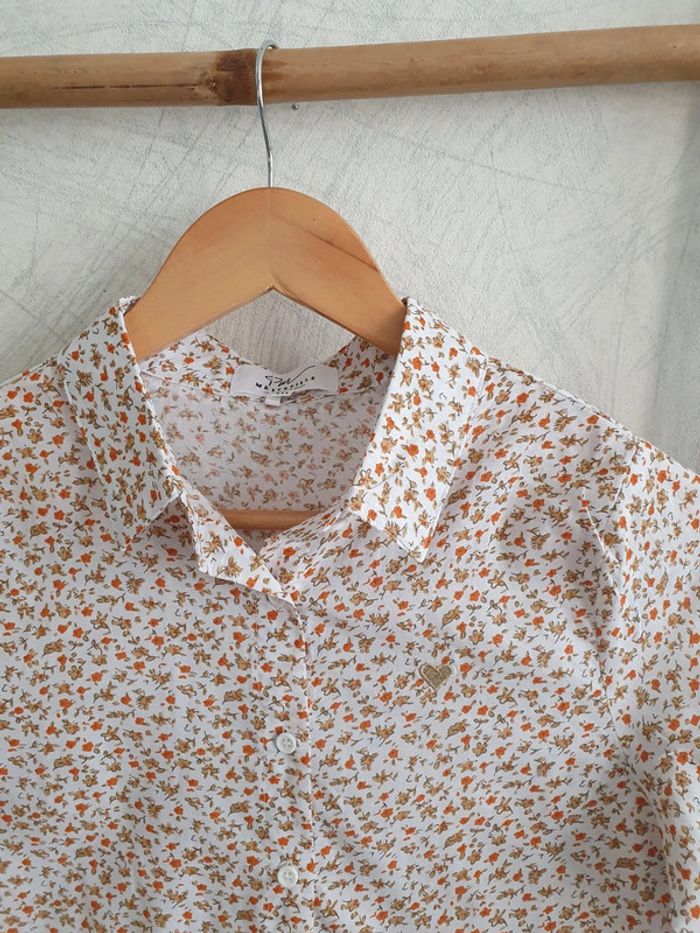 Chemise fleurie taille 10 ans - photo numéro 2