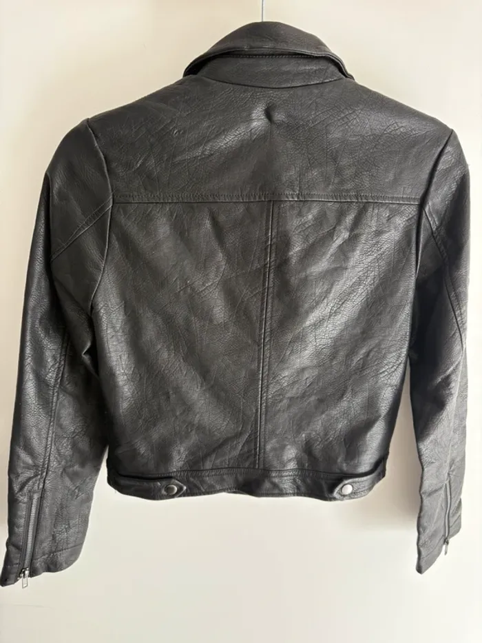 Veste simili cuir 14 ans fille - photo numéro 5