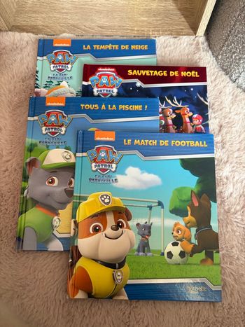 Lot livres Pat Patrouille 