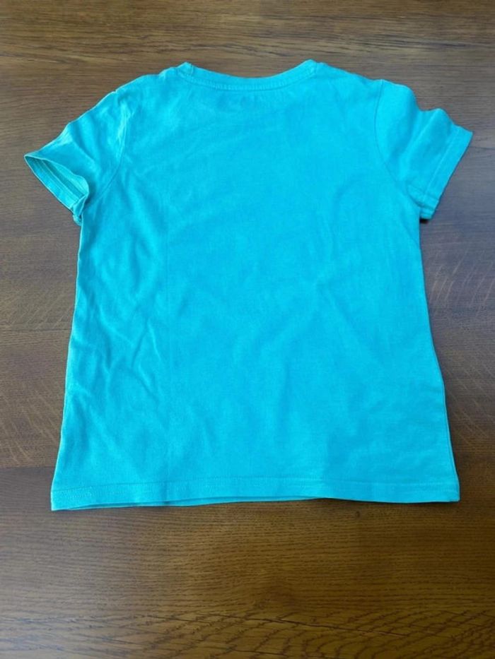 T-shirt vert Kiabi 8 ans hot-dog 🌠- photo numéro 4