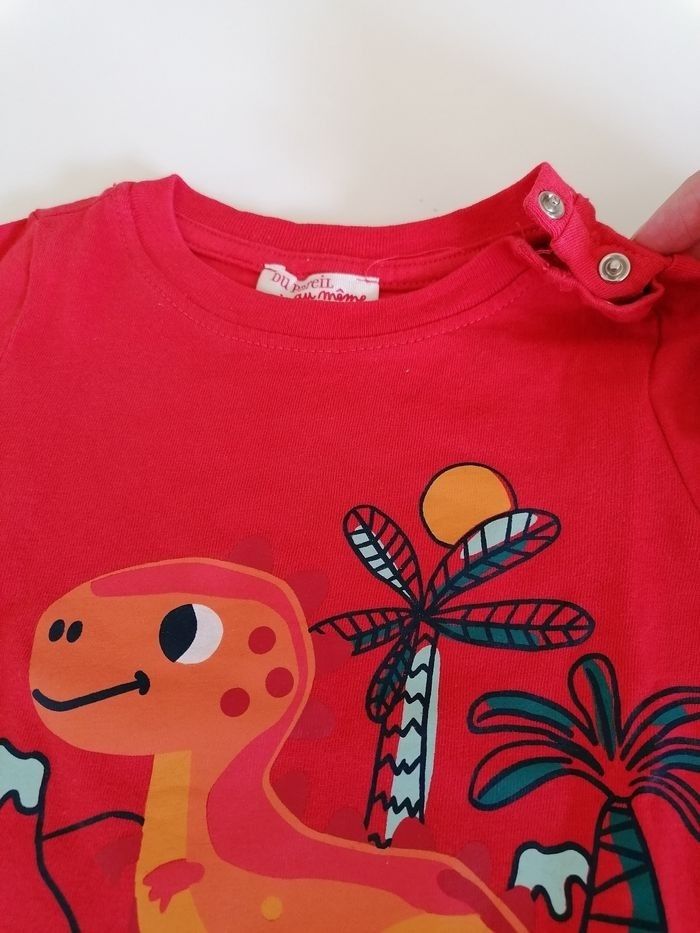 Lot 2 tee shirt manches longues - photo numéro 2