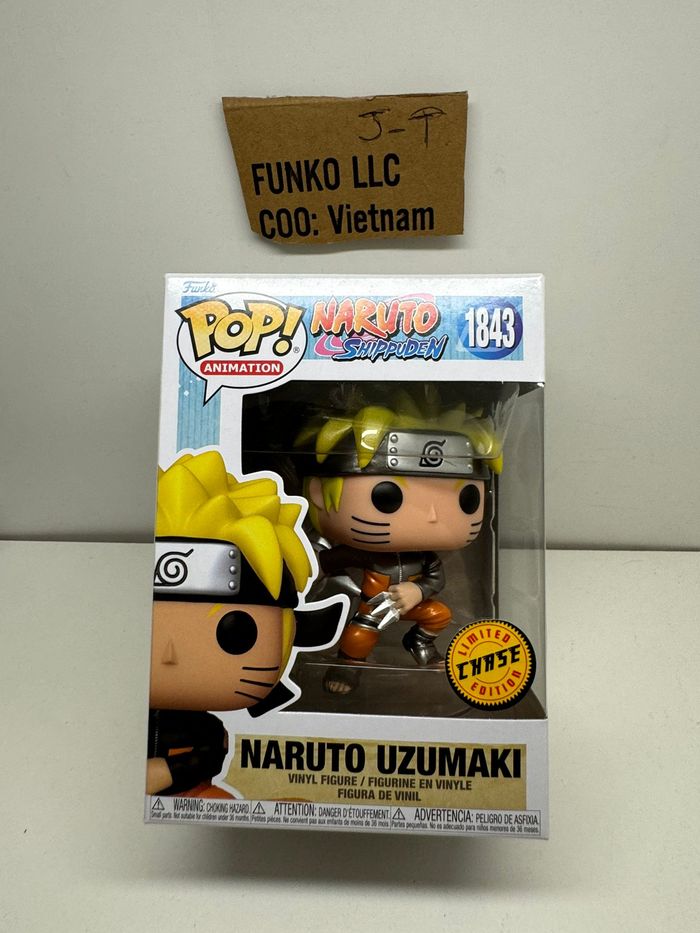 Funko Pop Naruto Shippuden 1843 Naruto Uzumaki Limited Edition Chase
