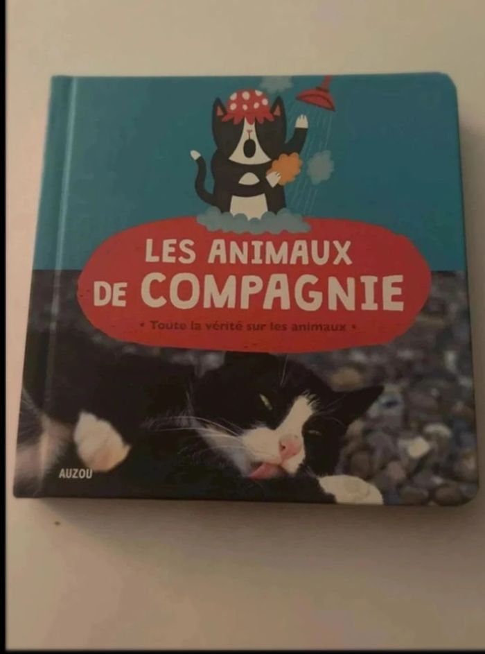 Livre les  animaux  de  compagnie