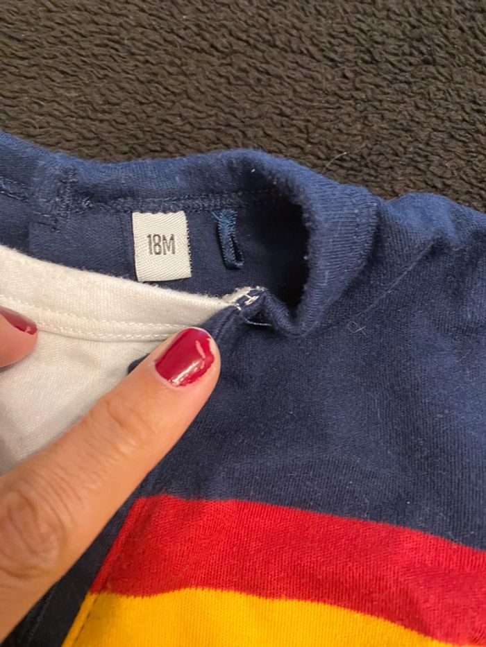 Ensemble avec 2 pantalons 18 mois - photo numéro 6