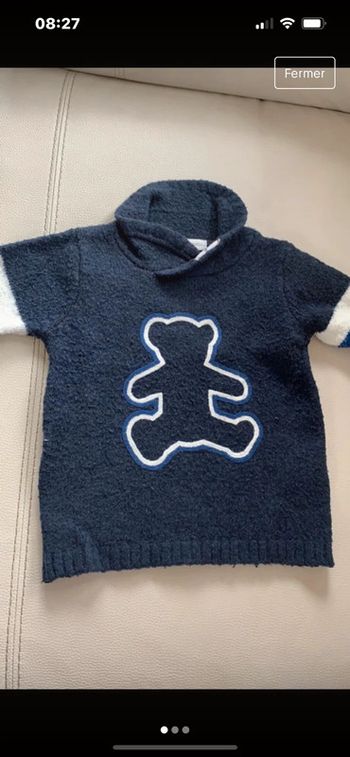 Pull lulu castagnettes taille 24mois