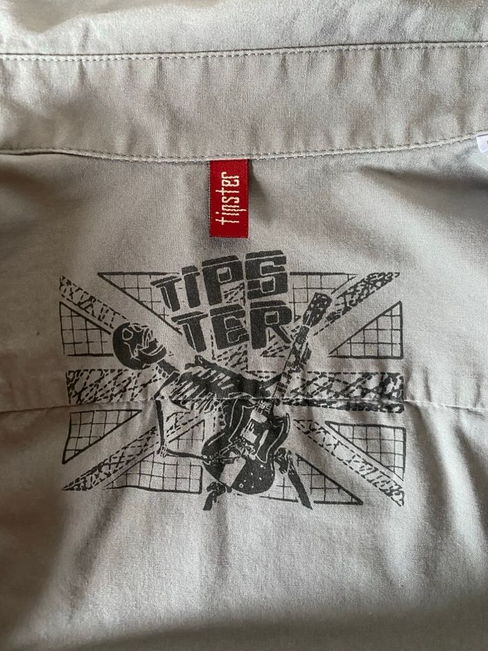 Chemise trompe l'œil grise 35/36 Tipster - photo numéro 3