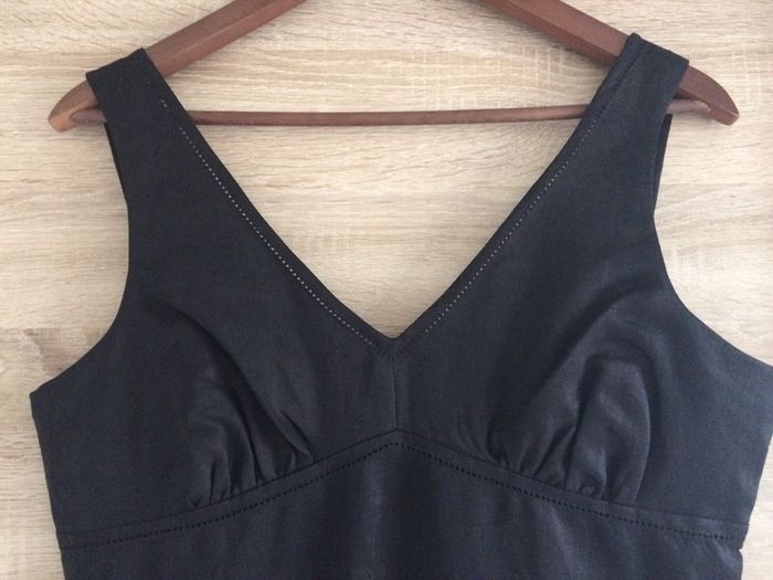 Superbe robe longue noire camaïeu neuf taille 40 - photo numéro 3