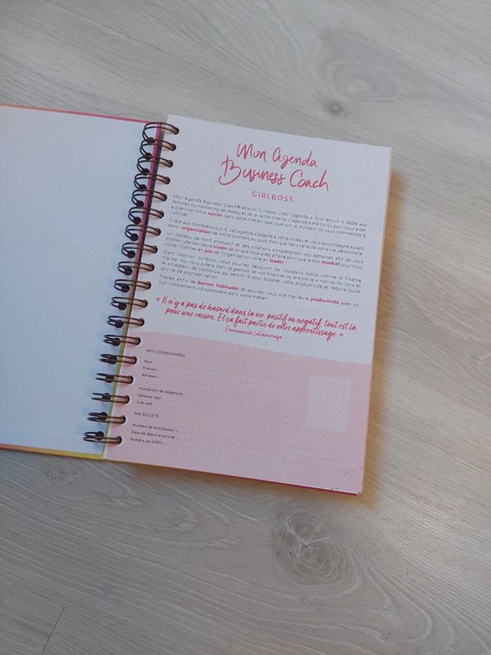 Agenda Business Coach – Girlboss 🌟 - photo numéro 2