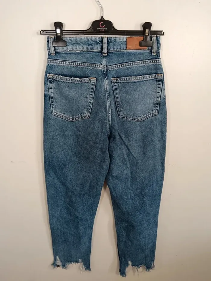 C23 jeans bleu mango 34 - photo numéro 2