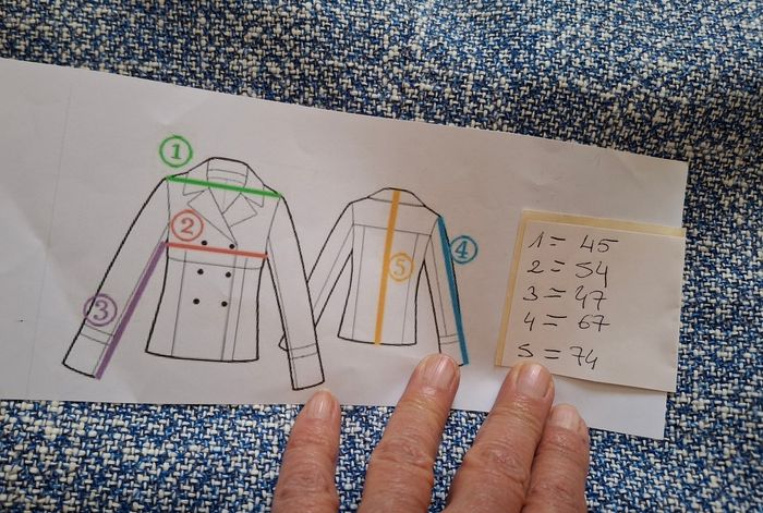 Veste azzaro t54 - photo numéro 10