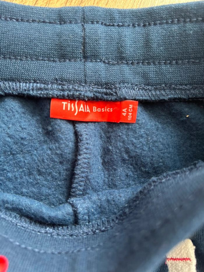 Jogging neuf bleu marine taille 4 ans - photo numéro 3