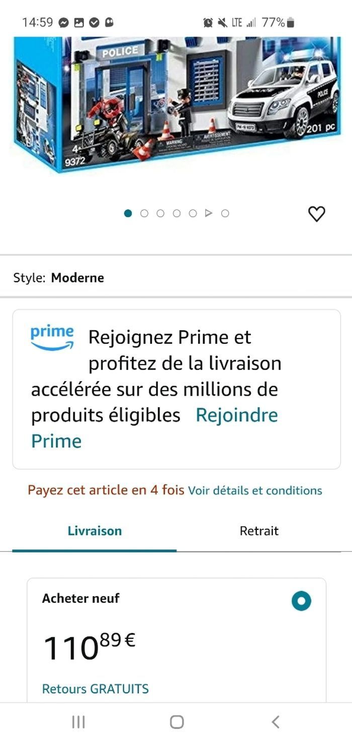 Playmobil 9372 Commissariat de police. - photo numéro 4