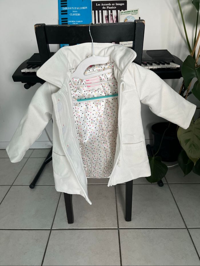 Joli manteau blanc - photo numéro 4