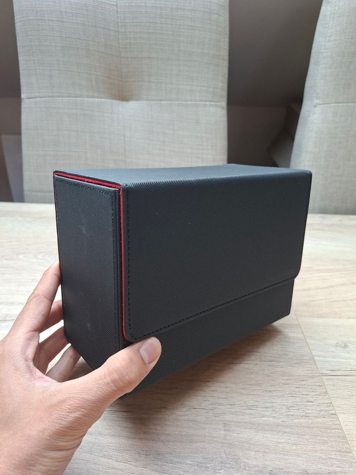 Boite de rangement pour 40 cartes gradées pca psa pour cartes Pokémon coloris ROUGE 🟥 - photo numéro 4