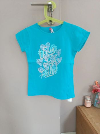 Tee-shirt bleu orchestra taille 8 ans