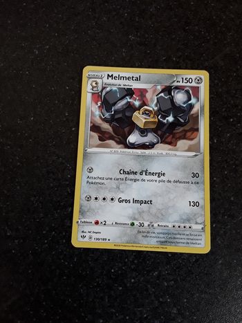 Melmetal carte Pokémon neuve