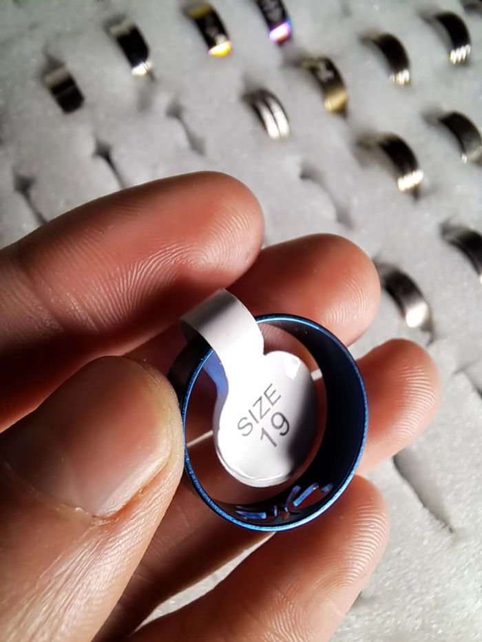 Bague acier inoxydable silhouette - photo numéro 4